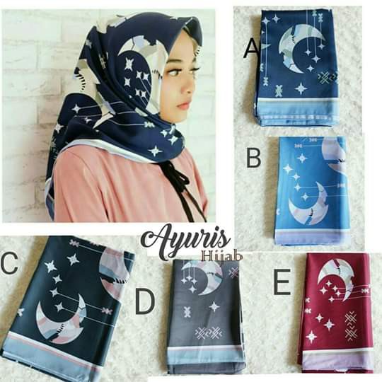 Hijab segiempat premium motif big dandello / Maxmara Hijab cla / segi empat maxmara hijab