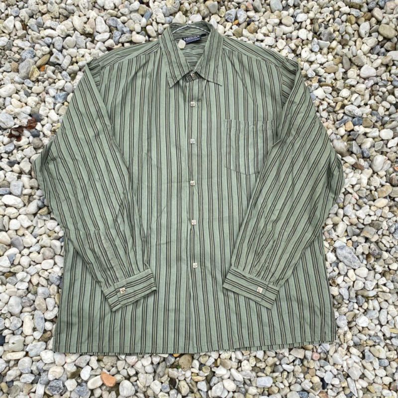 kemeja versace second lengan panjang