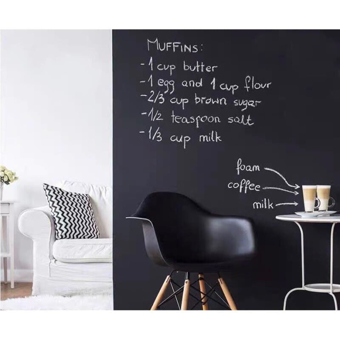 

HOT SALE Blackboard Sticker Papan Tulis Hitam