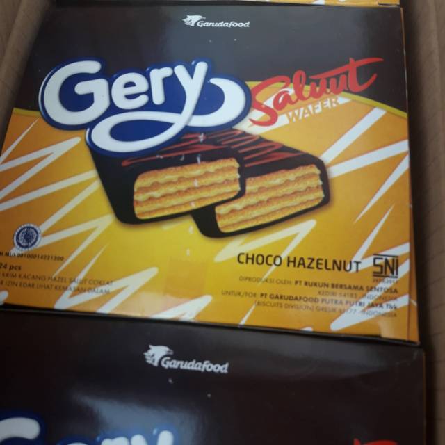 

Garry salut wafer choco hazelnut 1pak