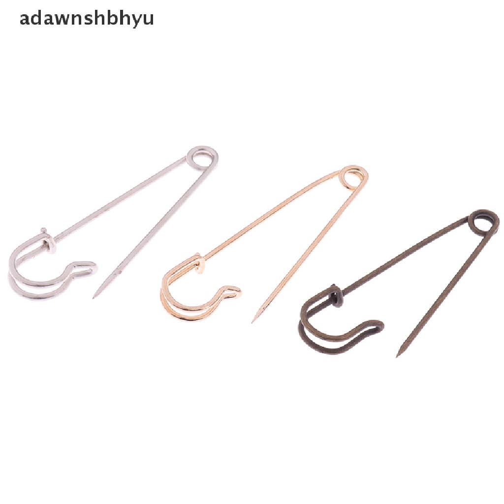 Adawnshbhyu 12pcs Besar Heavy Duty Stainless Steel Big Jumbo Peniti Selimut Crafting
