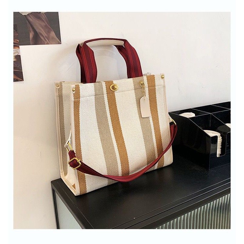 L5528 Tas Selempang Wanita Cantik Slingbag Import Tas Tangan Material Kain Tas Santai Kasual Kualita