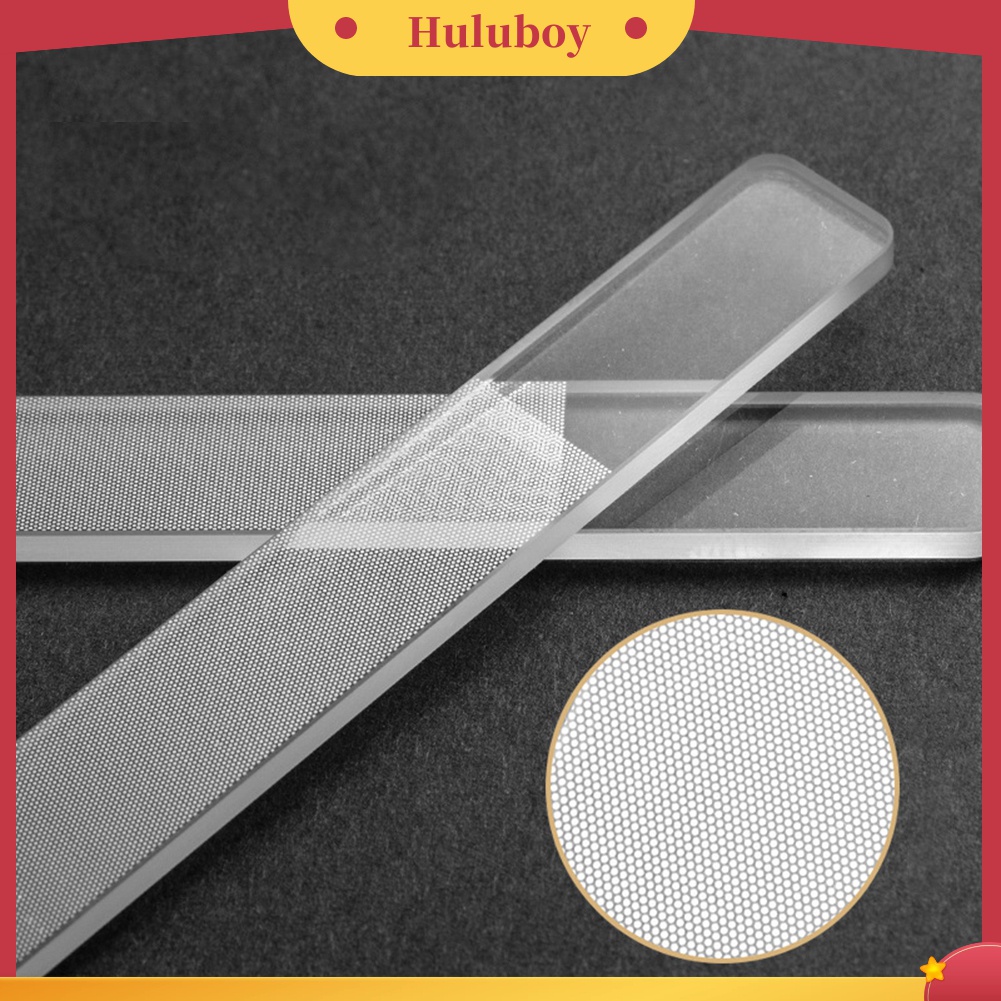 Huluboy Huluboy♡ 3pcs Kikir Kuku Bahan Kaca Untuk Manicure