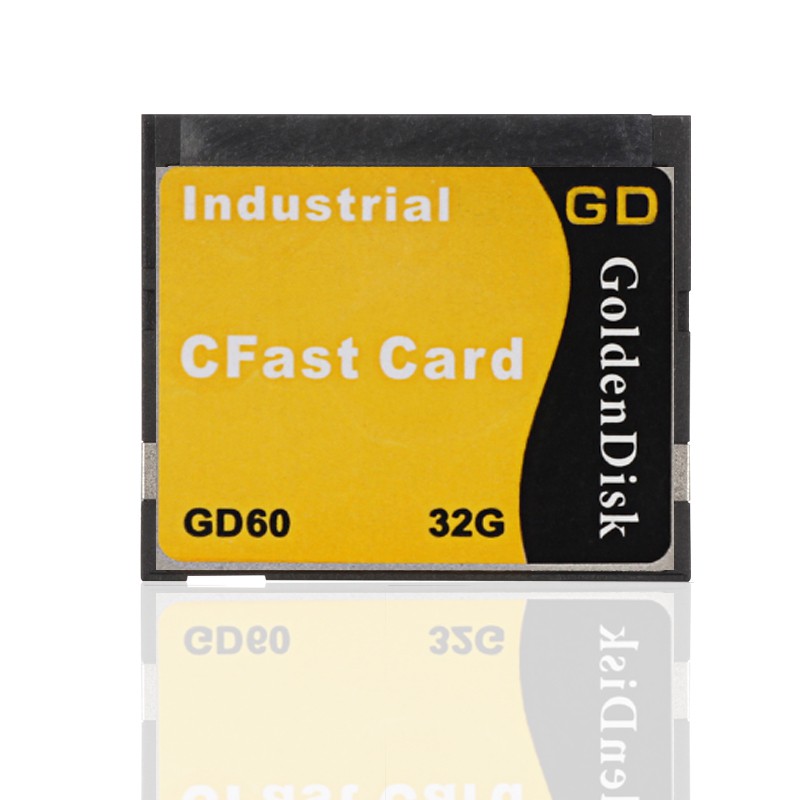 GoldenDisk CFast MLC SSD SATA II Cards Memory Industrial PC Needed Embedded System