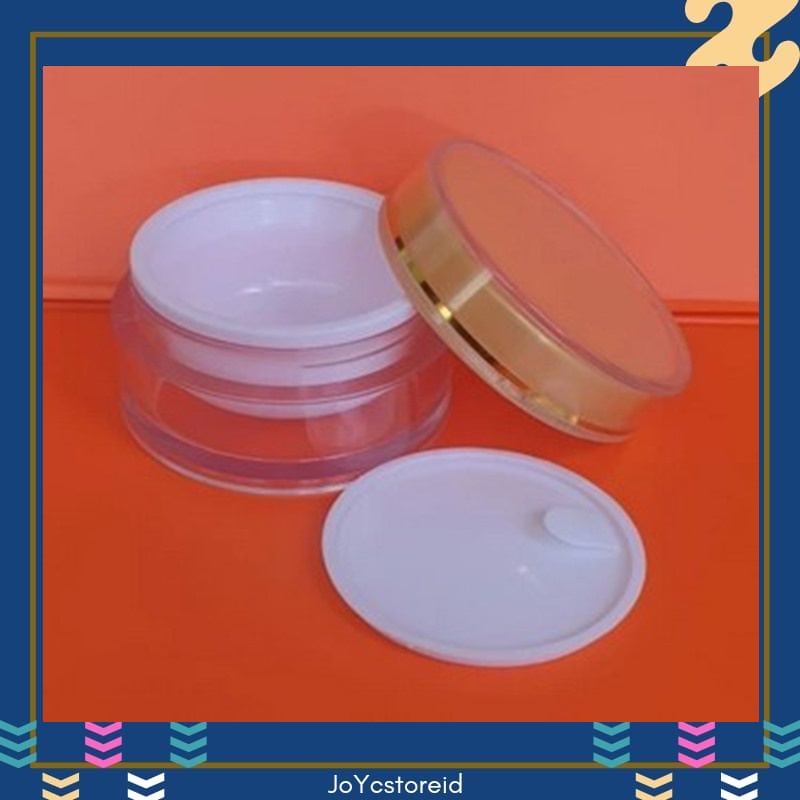 Jual Pot Cream Acrylic Gr Body Bening Pot Cream Kosmetik Pot Kemasan Make Up Pot Kemasan