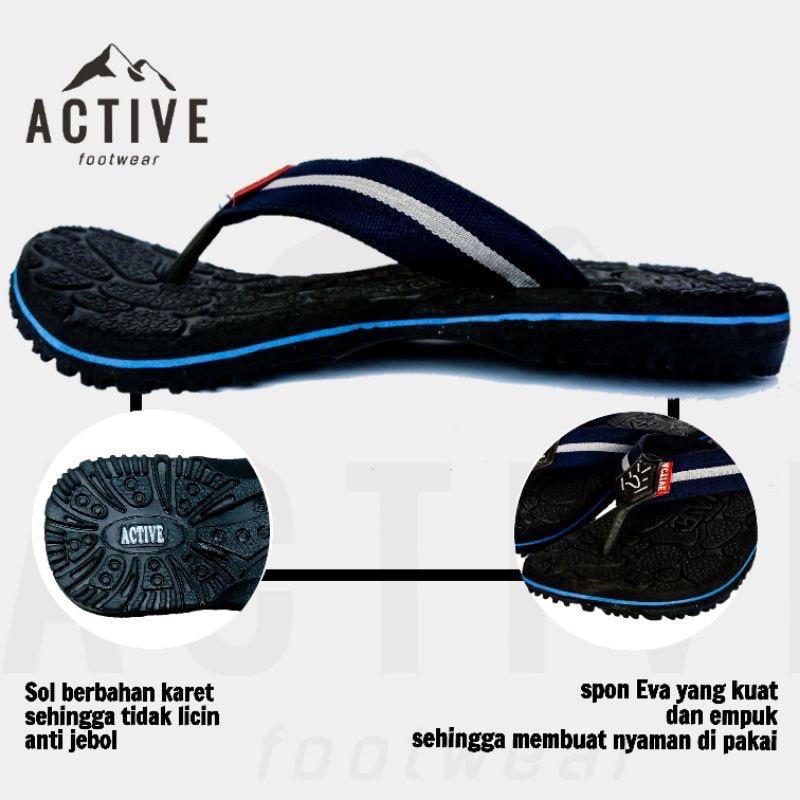 SANDAL GUNUNG ACTIVE OUTDOOR SENDAL JAPIT PRIA WANITA CASUAL HIKING