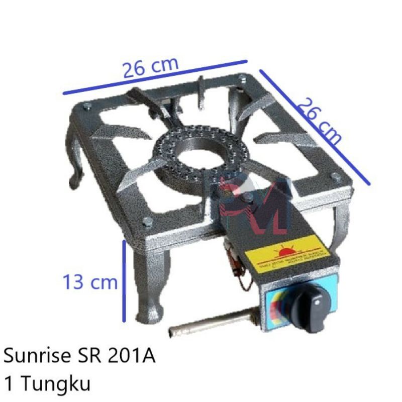 [ ⭐⭐⭐⭐⭐ ] Kompor cor besi api seribu Sunrise 201 auto otomatis asli original