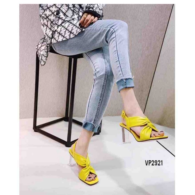 HIGH BLOCK CRYSTAL HEELS KOREA VP2921