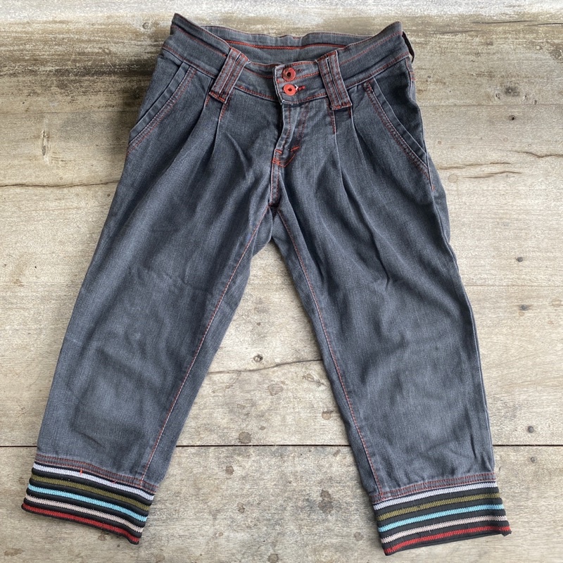 [ thrift jeans ] Celana Jin Denim Anak Original Branded allsize Organic warna Blue Pria Wanita allsi