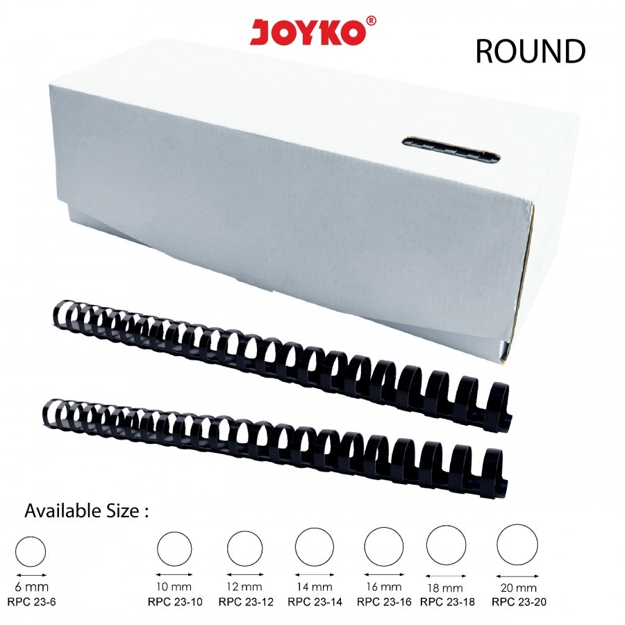 

Joyko Ring Plastic Comb (Round) (Folio)