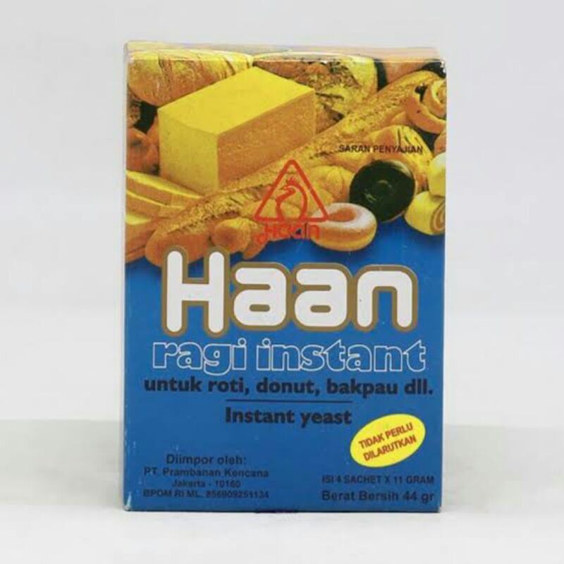 

Haan Ragi Instant 11g 1 kotak isi 4pcs