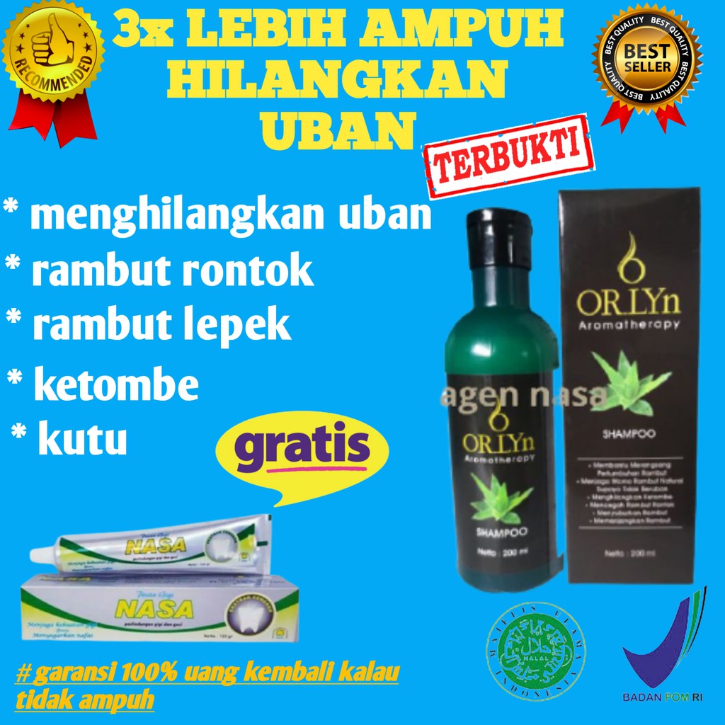 Obat uban shampo sampo penghilang uban paling ampuh permanen
