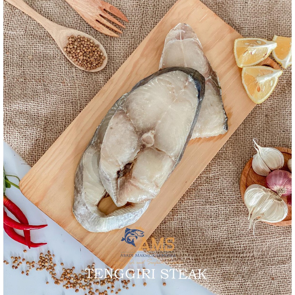 

Tenggiri steak 1kg