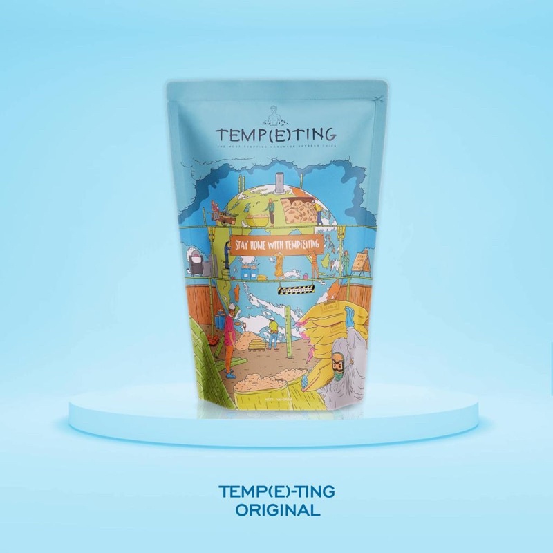 

TEMP(E)-TING Keripik Tempe Sagu - ORIGINAL