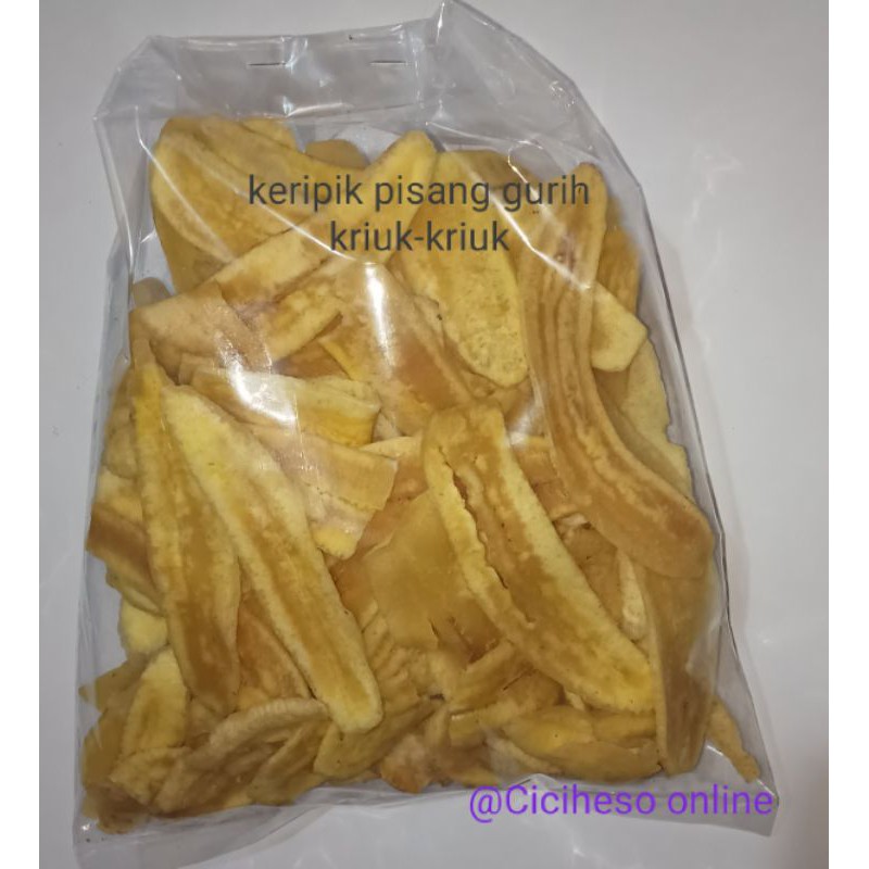 

Keripik pisang gurih kriuk-kriuk