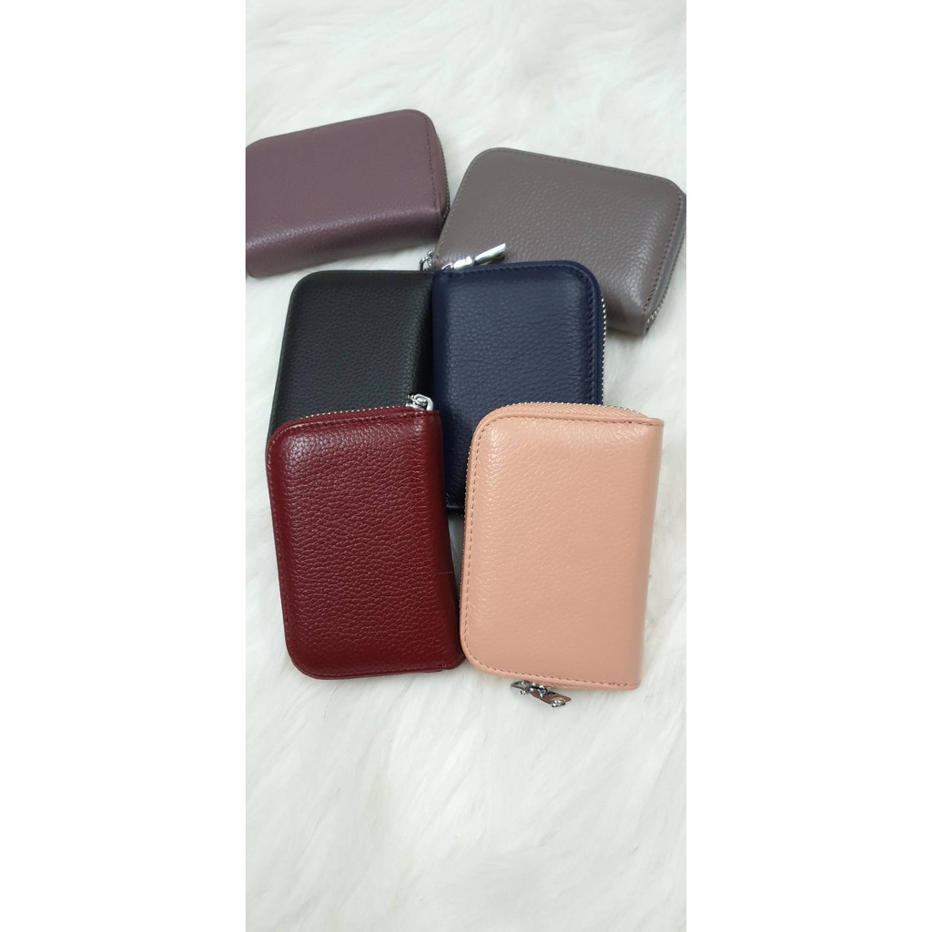 dompet kartu fashion card holder wallet PU leather Lyra