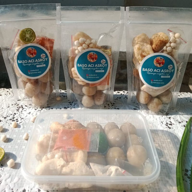 

baso aci isi daging ayam