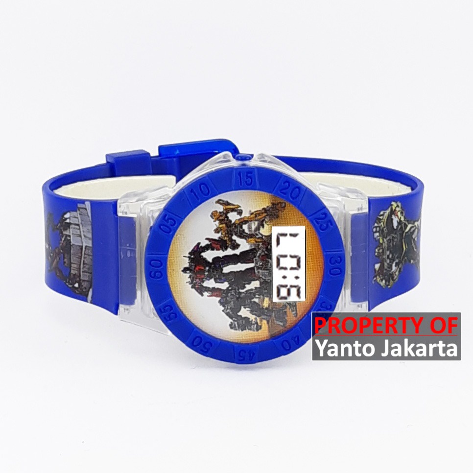 JAM TANGAN TRANSFORMERS JT1243 ANAK GROSIR MURAH