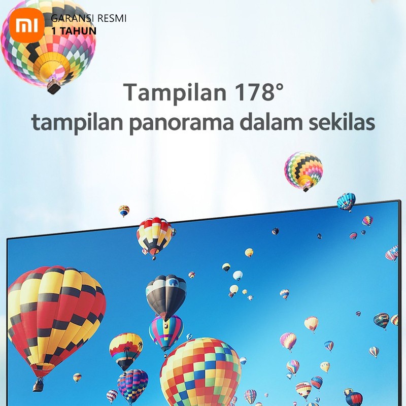 Monitor Mi 23.8 Desktop Monitor 1C 75Hz 1080p Full HD 24 inch Xiaomi include packing kayu KHUSUS J&T-5