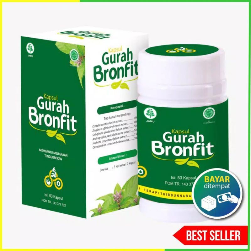 GURAH BRONFIT KAPSUL GURAH NATURAFIT ASLI ORIGINAL 100% BUKAN TIRUAN