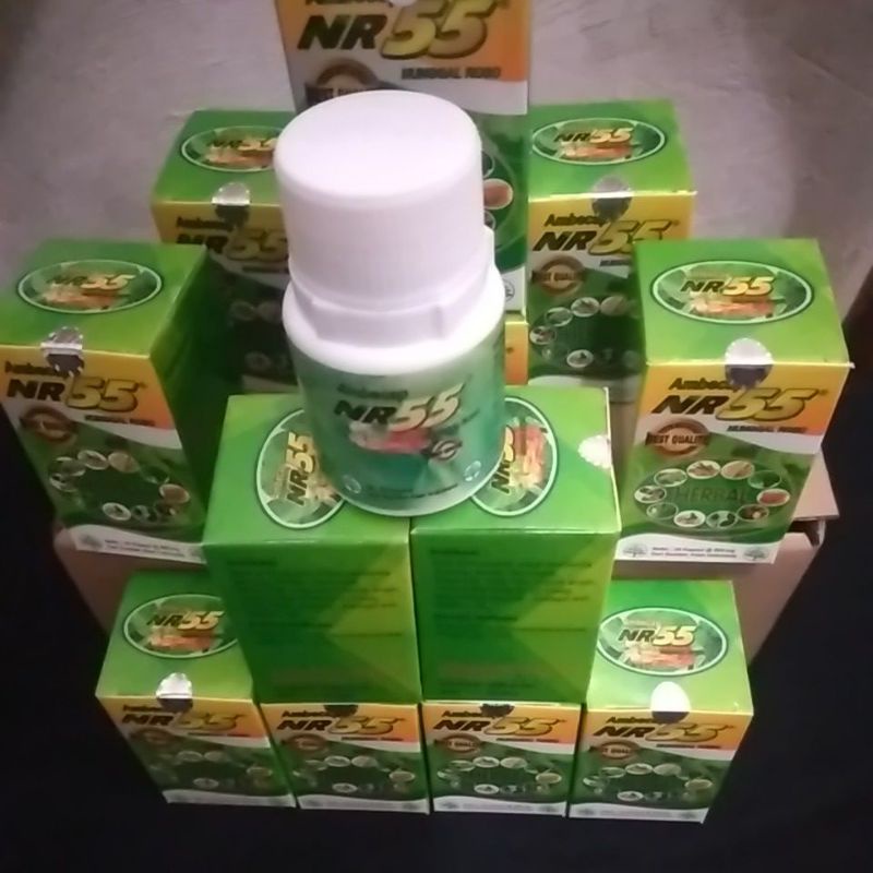AMBECAP NR55 OBAT HERBAL NR 55 ORIGINAL ISI 30 KAPSUL