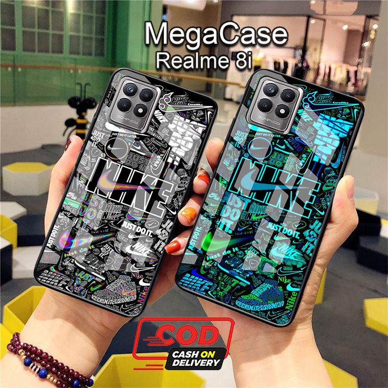 megacase - motif nike case REALME 8i C21Y NARO 5A 50i  GT MASTER REALME 3 PRO REALME 5 PRO REALME 6 