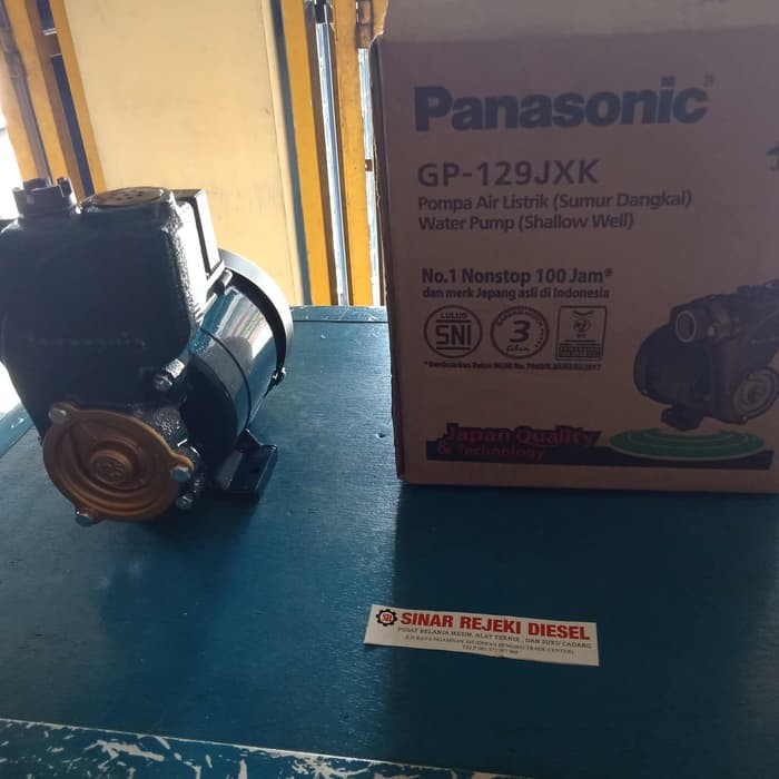 Pompa Air Sumur Dangkal Panasonic GP129JXK GP 129JXK