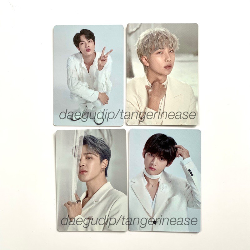 Jual Official Mini Photocard Mpc Mots Tour Bts Jimin Jin Rm V Indonesia Shopee Indonesia