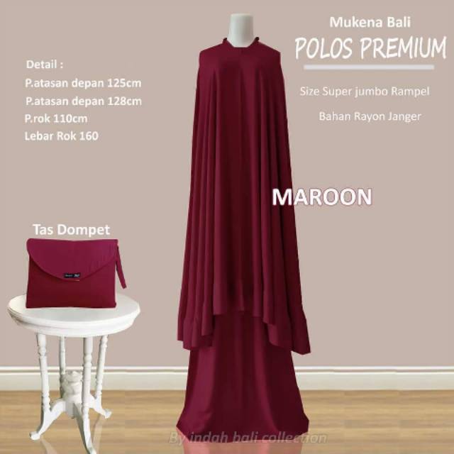 Mukena Polos Super Jumbo | Grosir Mukena Bali | Mukena Polos | Mukena Bali Murah | Mukena