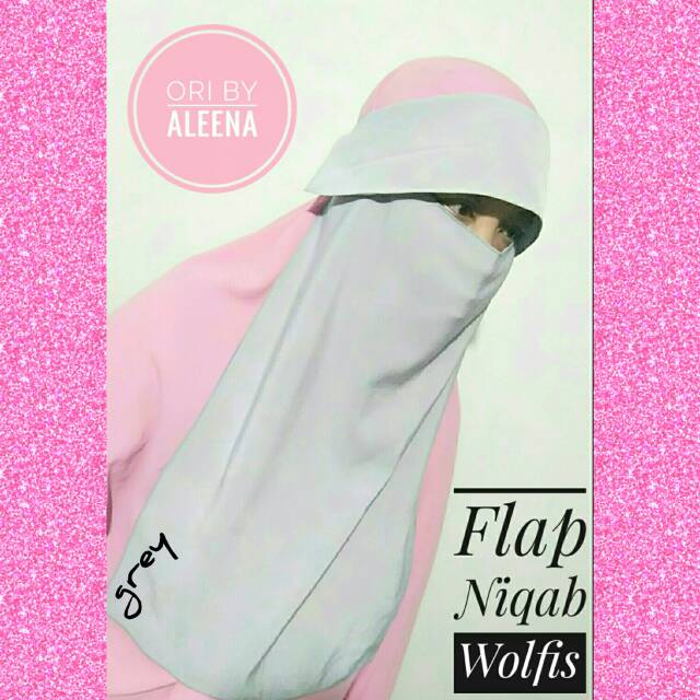 Flap Niqab / Cadar Poni