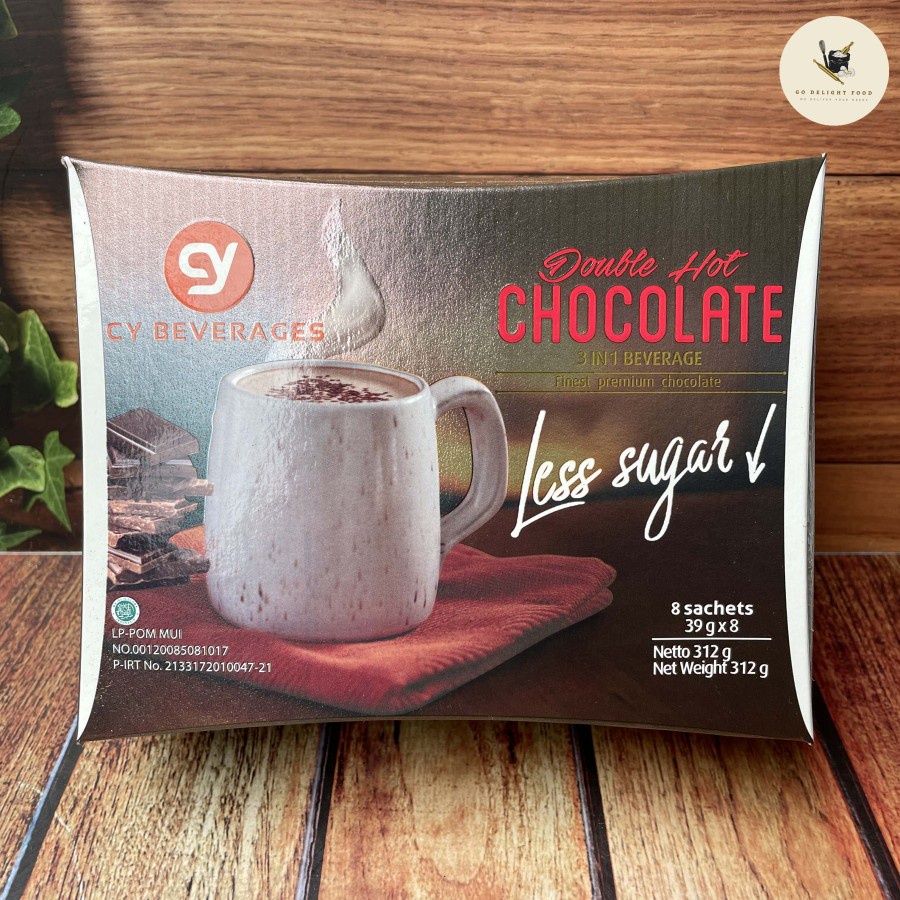 

[LESS SUGAR] CY Double Chocolate - 8 Sachets (PREMIUM TASTE & QUALITY)