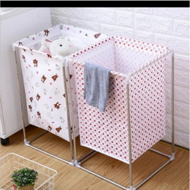 KERANJANG LAUNDRY BAJU KOTOR PERSEGI KOTAK SERBAGUNA