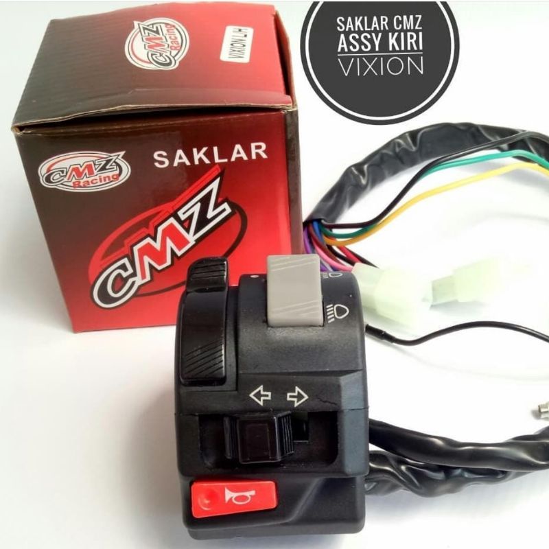 HOLDER SAKLAR KIRI VIXION LAMA BIASA DIPAKAI UNTUK NMAX, PCX, BEAT STREET, VARIO 150, VARIO 160