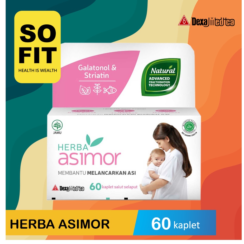 Herba Asimor Botol 60 Kapsul / Asi Booster / Pelancar Asi