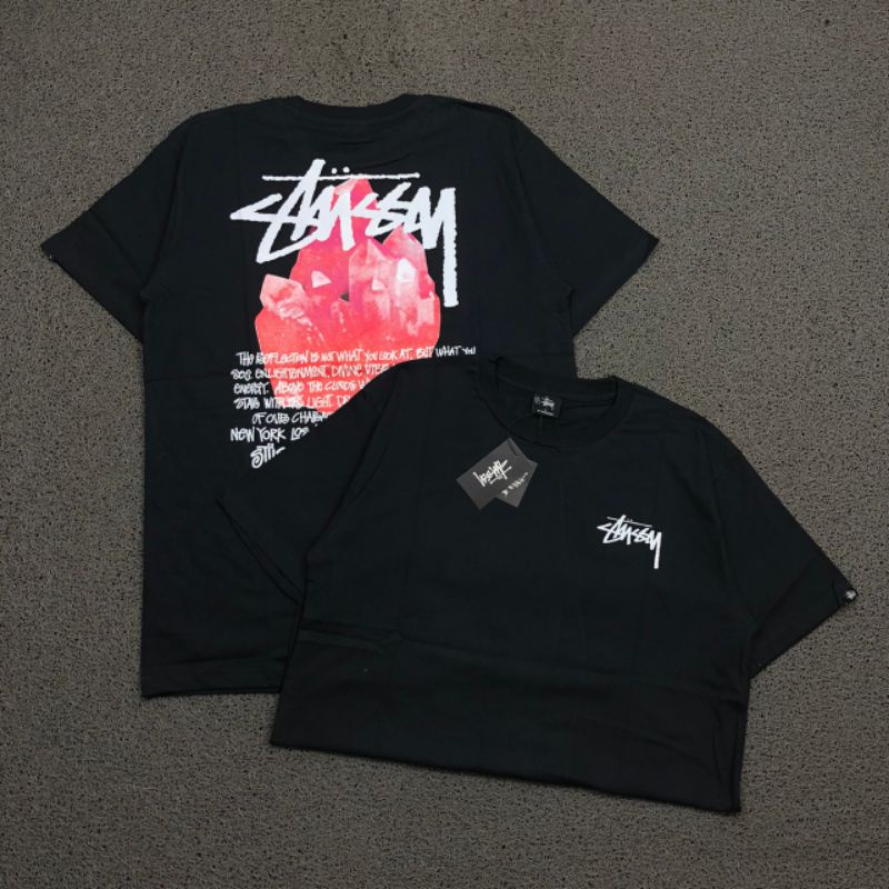 KAOS AWSM STUSSY HIGH QUALITY CASUAL HYPE FASHION PRIA