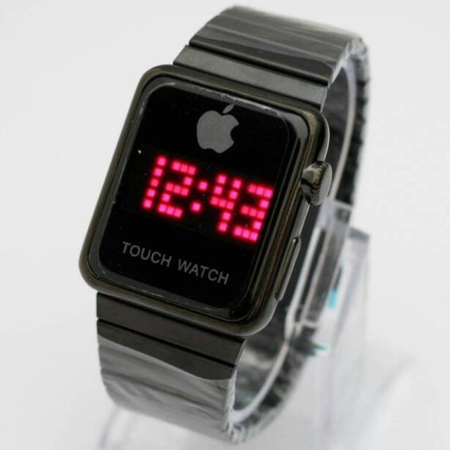 JAM TANGAN IPHONE LED RANTAI PRIA/WANITA