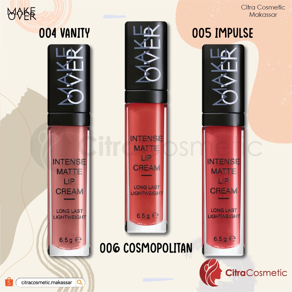 Make Over Intense Matte Lip Cream 6,5 Gr