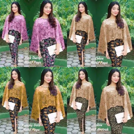 Cape Brukat/Baju Brukat/Cape Brokat/Baju Atasan Wanita
