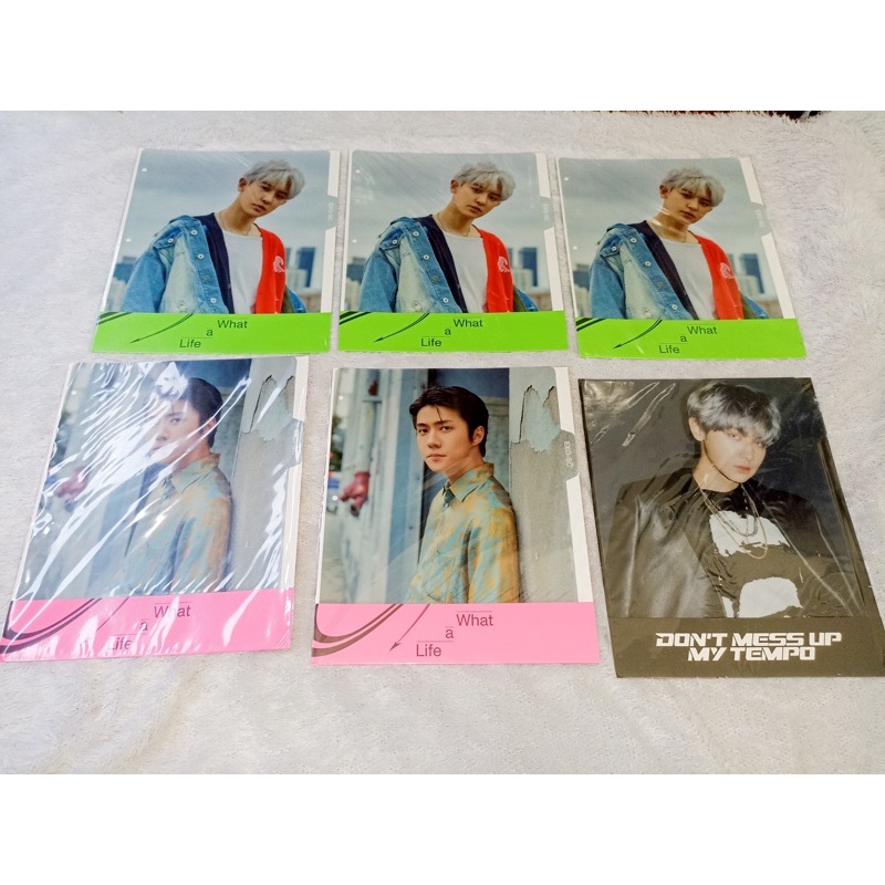 BINDER INDEX EXO SC CHANYEOL SEHUN