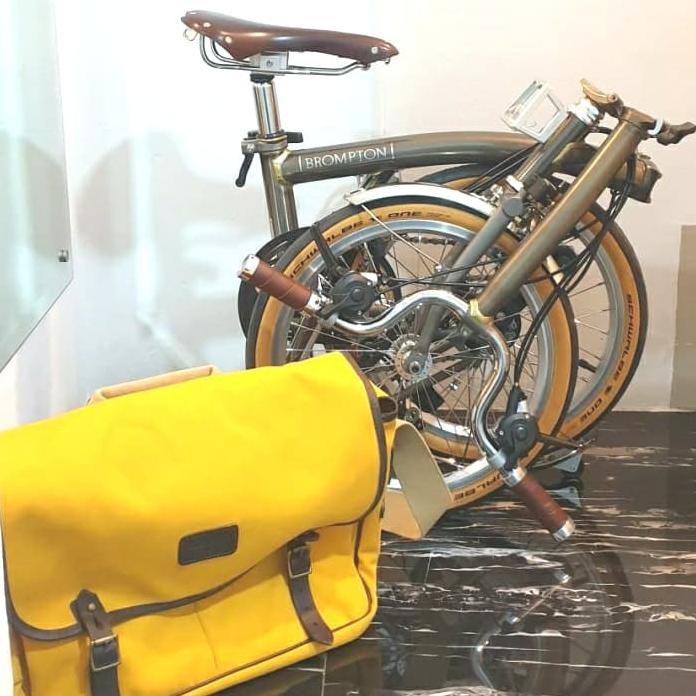 Brompton M6L Titanium Superlight 2018 raw lacquer