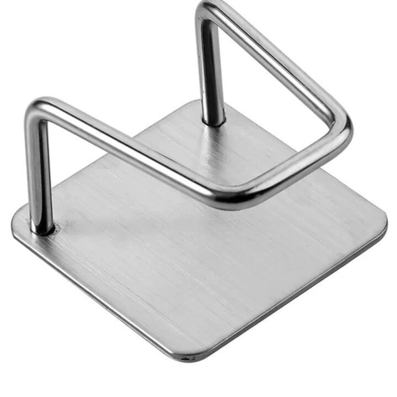 (LUCK11) Rak Pengering Spons Bahan Stainless Steel Untuk Wastafel Dapur