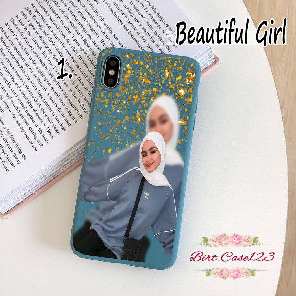 Softcase BEAUTIFUL GIRL Vivo Y91 Y93 Y95 Y81 Y83 Y71 Y53 V7 Y30 Y50 V17 S1 BC2874