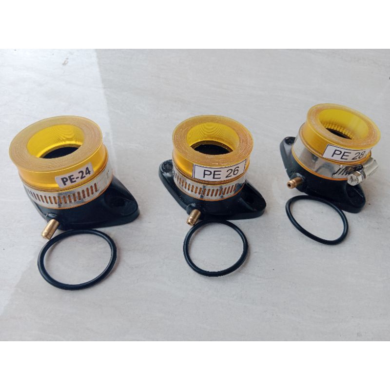 MAnipol Manifold Manipol Intex Karburator Satria FU karet TeflonPE 24,PE 26,PE 28