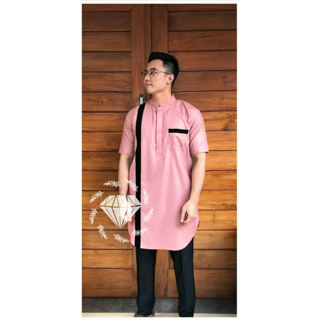 BAJU KOKO TRISTAN KURTA LD116 / ATASAN BAJU KOKO PRIA XXL / PAKAIAN PRIA MUSLIM / BEST SELLER !!