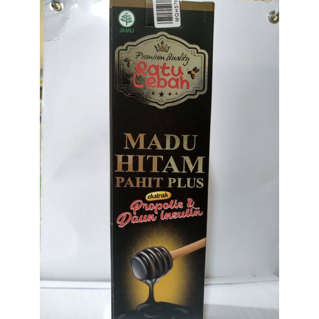 

Madu hitam pahit ratu lebah