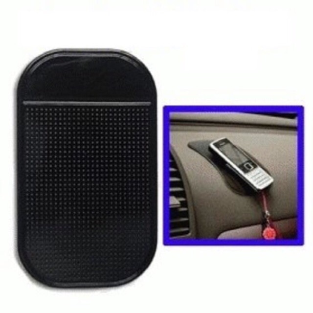 Storage anti slip stick pad dashboard mobil HP