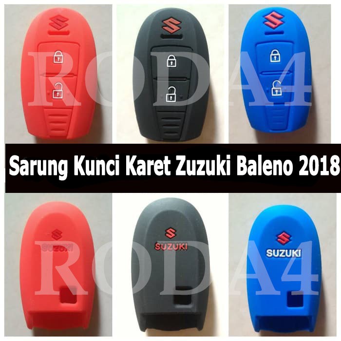 Sarung Kunci Karet Baleno 2018 Silicon Key Cover Baleno 2018