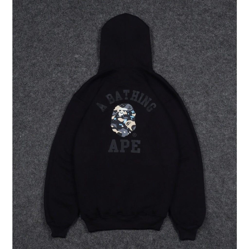 Sweater Hoodie BATHING APE LOGO GID / Hoodie Pria / Hoodie Wanita Available M L XL Casual Good Brand Quality (Fulltag) Realpict
