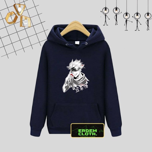 Jaket Hoodie Sweater Anak Laki Laki Jujutsu Kaisen Movie 0 Umur 2-12 Tahun