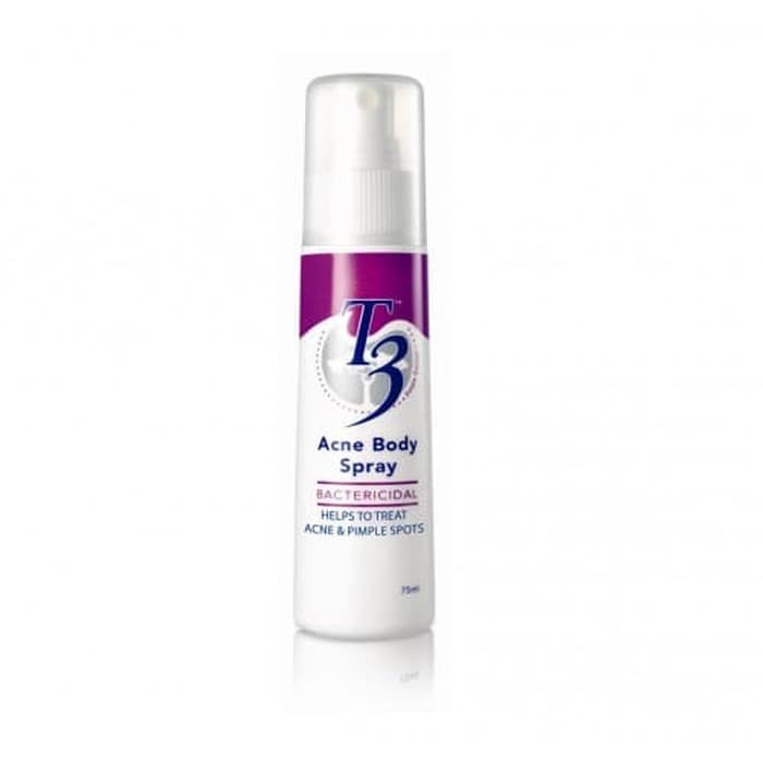 T3 Acne Body Spray 75Ml - Original